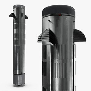 Vertical Launch Rocket with Finned Design model