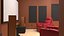Home Theater Room model