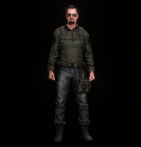 Soldier PBR Game Ready
