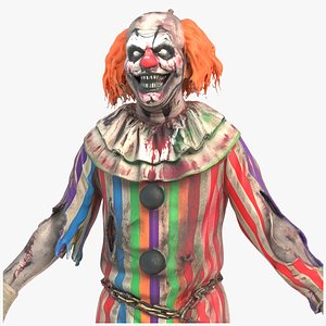 Clown Zombie PBR