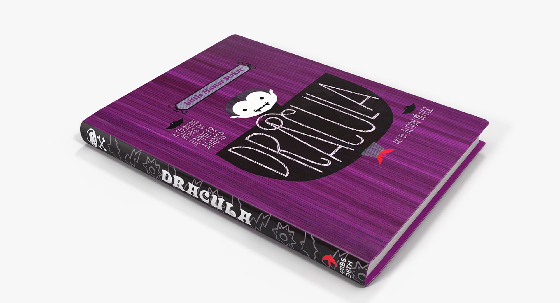 Childrens Book Dracula 3D model preview
