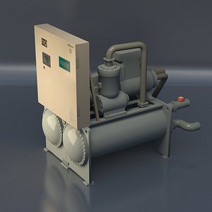 pump mechanical 3D model