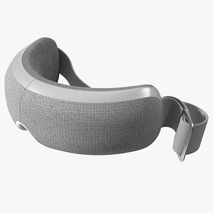 Fabric Eye-Massager Lies Fur