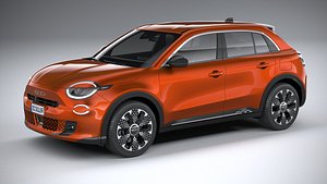 3D Fiat 600e 2024