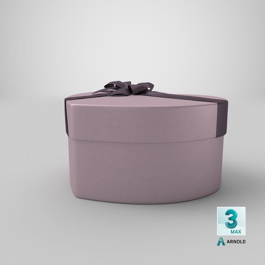 3D Model Heart Gift Box 01v PBR - TurboSquid 2091143