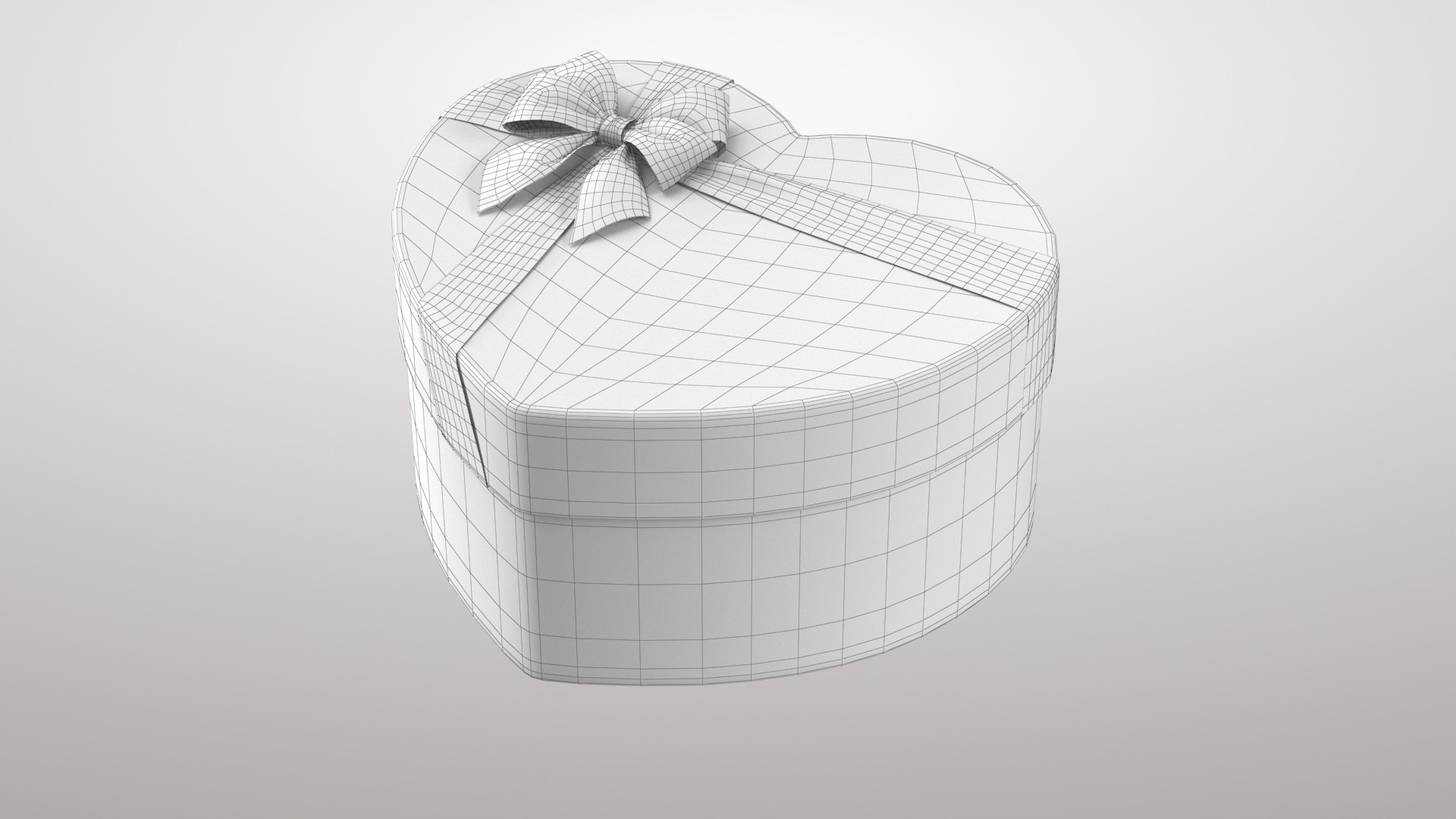 3D Model Heart Gift Box 01v PBR - TurboSquid 2091143