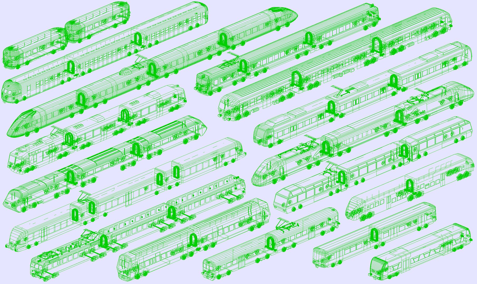 3D collection of 17 passenger trains https://p.turbosquid.com/ts-thumb/Mx/i1QDRk/kX/34w/png/1622395778/1920x1080/fit_q87/6e0485bcb15c108ed0f1639cf53caa1a8bf7710e/34w.jpg