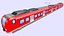 collection de 17 trains de voyageurs
