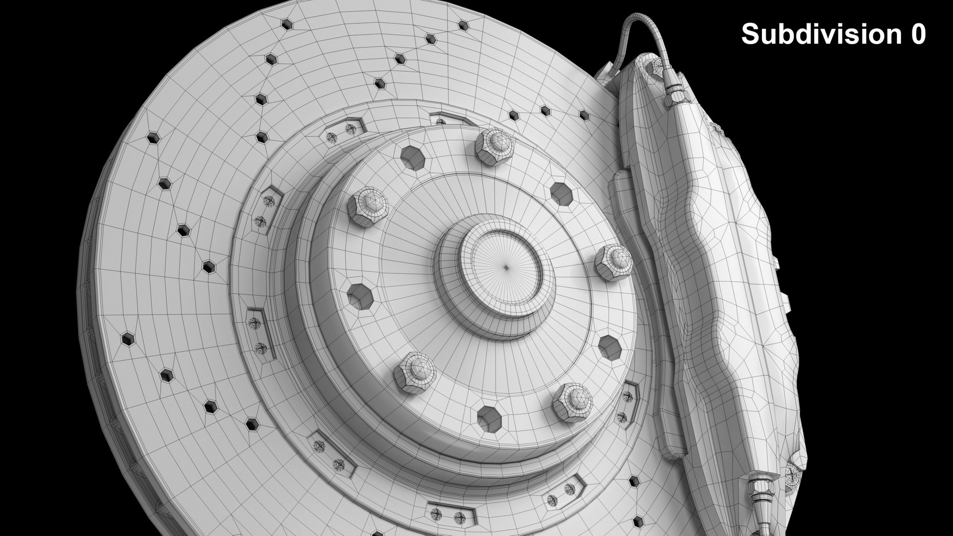 3D Car Wheel - Rim Brake And Tire Original Design - TurboSquid 2320077