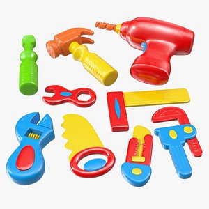 Plastic Toy Tools
