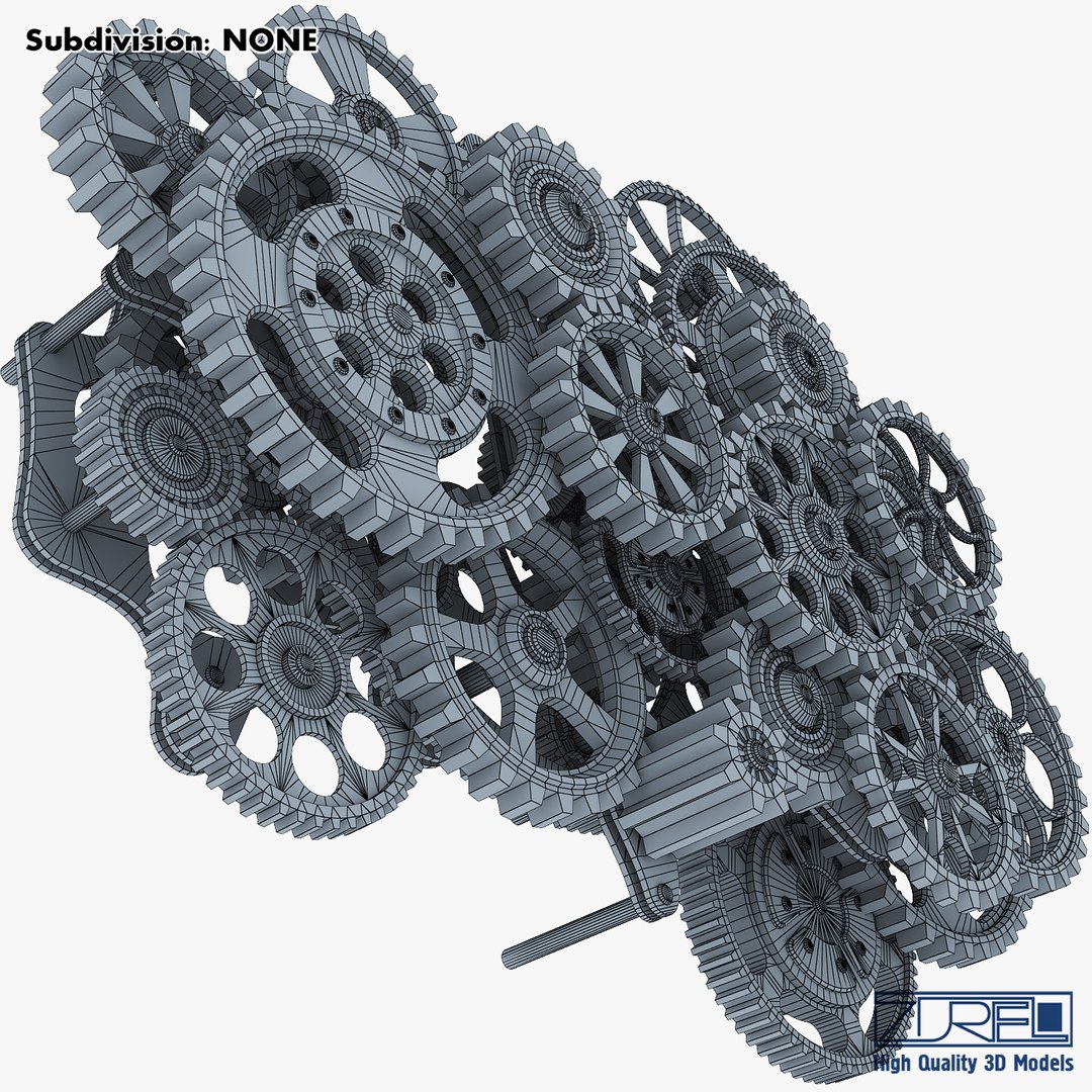 gear mechanism v 1 3D model https://p.turbosquid.com/ts-thumb/Mx/nyAPwH/PLhjnKDp/gear_mechanism_low_poly_v_1_wireframe_0004/jpg/1510070731/1920x1080/fit_q87/5c39a6807b6e561d2f20125ceb8557fd0893b867/gear_mechanism_low_poly_v_1_wireframe_0004.jpg