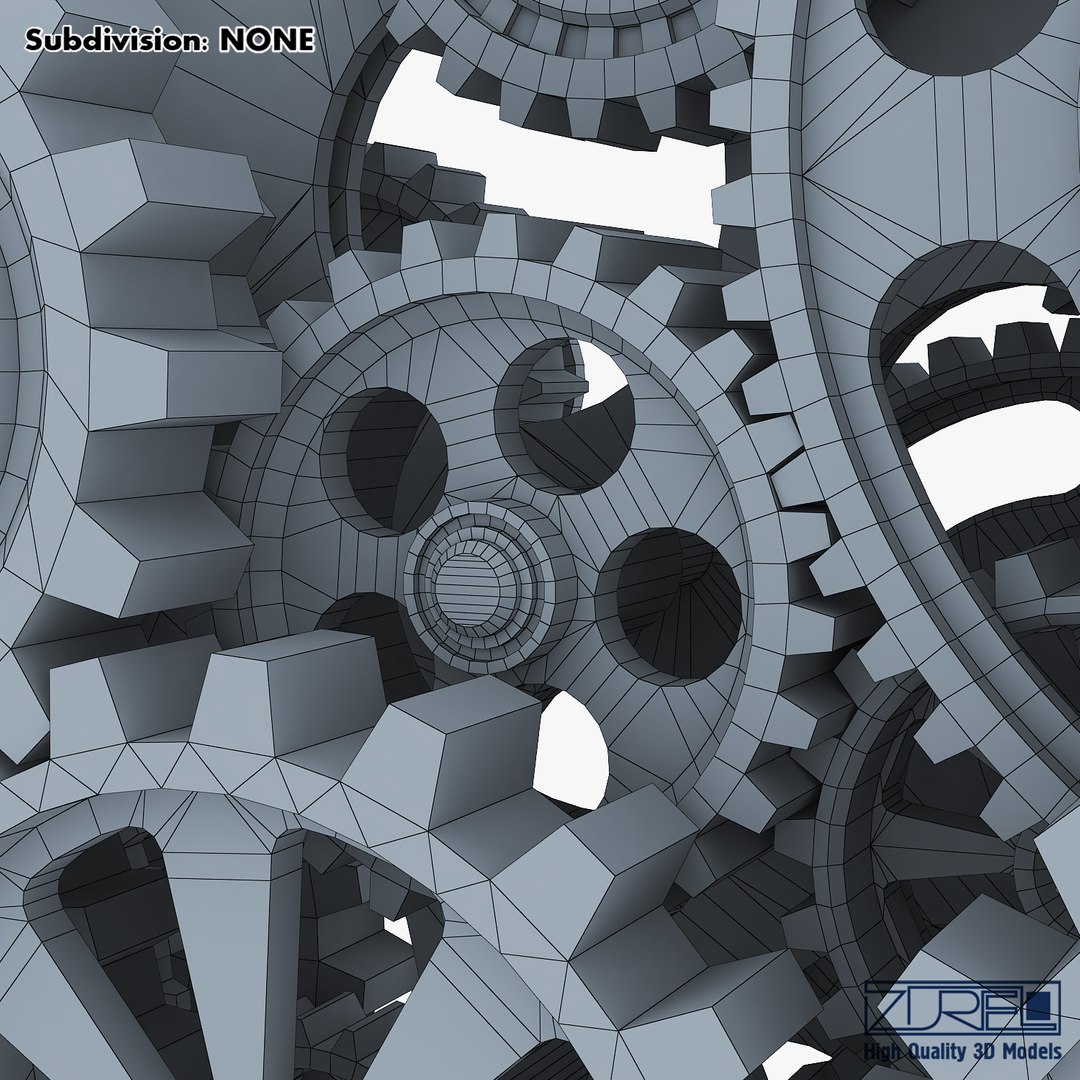 gear mechanism v 1 3D model https://p.turbosquid.com/ts-thumb/Mx/nyAPwH/R6MjvqHM/gear_mechanism_low_poly_v_1_wireframe_0018/jpg/1510070731/1920x1080/fit_q87/706f07781316c8f8b921ff492f99805c6a09fd6d/gear_mechanism_low_poly_v_1_wireframe_0018.jpg