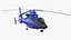 3D model Blue Patrol Helicopter