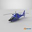 3D model Blue Patrol Helicopter