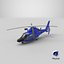 3D model Blue Patrol Helicopter