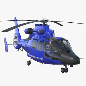Blue Patrol Helicopter