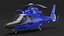 3D model Blue Patrol Helicopter