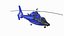 3D model Blue Patrol Helicopter