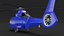 3D model Blue Patrol Helicopter