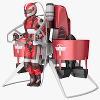 Martin JetPack With Pilot