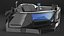 Modern Whirlpool Corner Bathtub Black