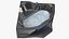 Modern Whirlpool Corner Bathtub Black