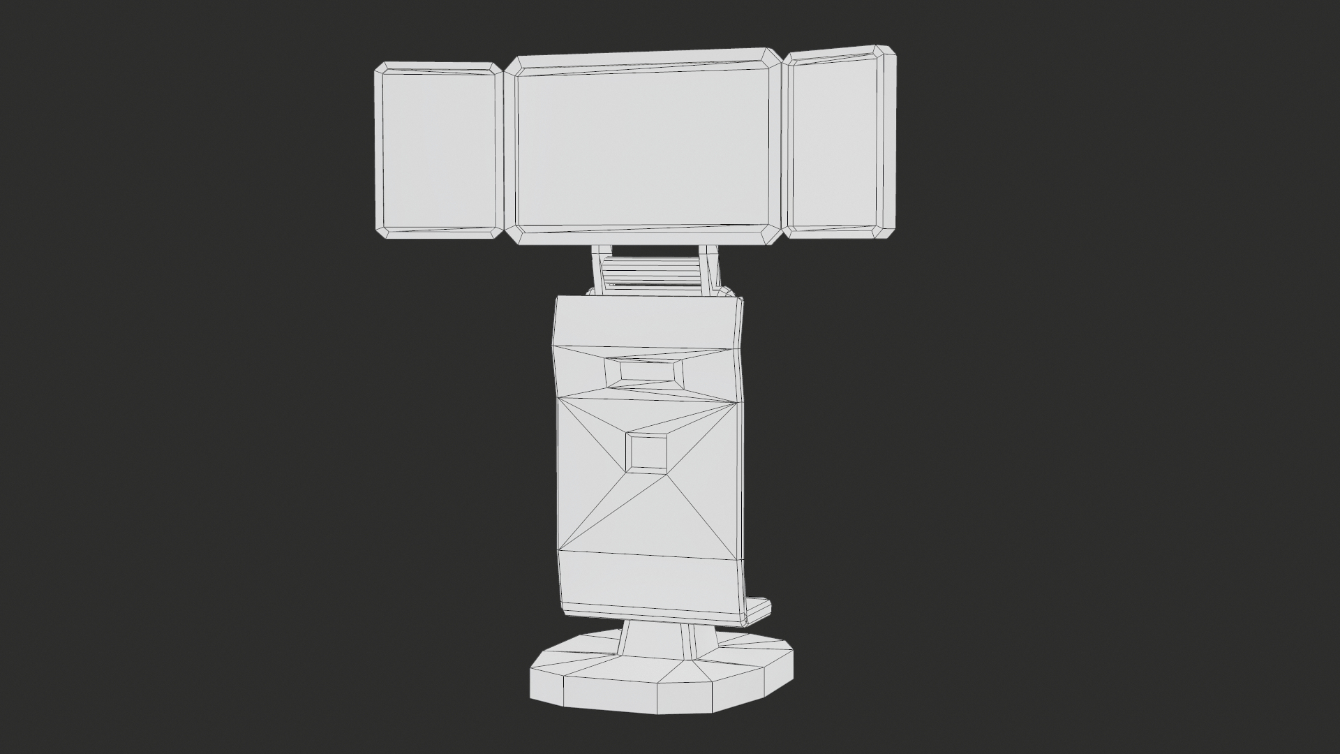 Sci-Fi Control Panel PBR 3D Model - TurboSquid 2031816
