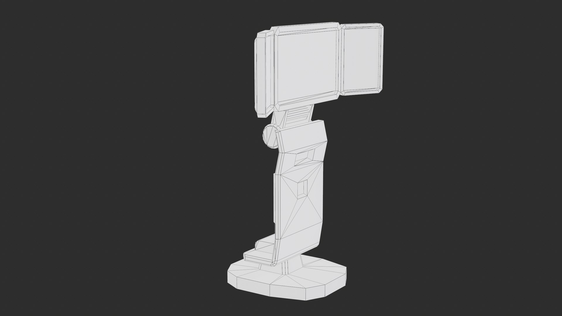 Sci-Fi Control Panel PBR 3D Model - TurboSquid 2031816