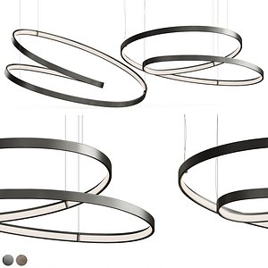 3D Cattelan Italia Heaven Lite Ribbon Light
