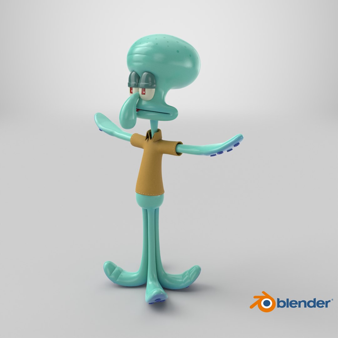 Squidward Tentacles Character 3D model https://p.turbosquid.com/ts-thumb/My/0i4amb/fn/stemcell_blender_cycles_render/png/1718701150/1920x1080/fit_q87/b1fdf27e71071f4cc57a1985b21bf388b528838a/stemcell_blender_cycles_render.jpg