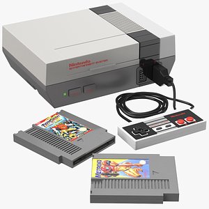 Full Nintendo Entertainment System Console