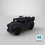4 carros militares blindados com pacote interno em tempo real
