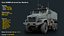 4 carros militares blindados com pacote interno em tempo real