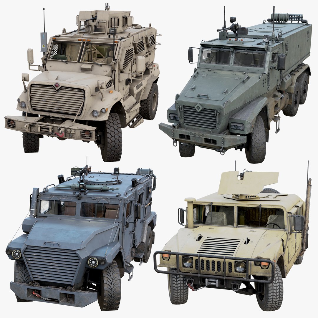3d Model Soft Troop Carrier Hmmwv