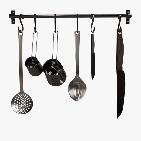 3D Kitchen Utensil Hanger model