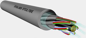 optical uni-tube firebur 3d model