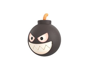 3D model Character239 Bomb Monster