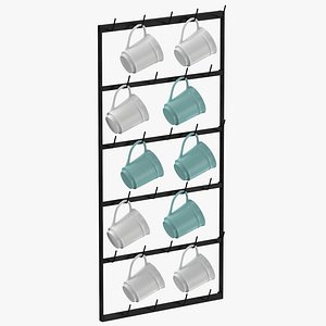 Kitchen Mug Rack