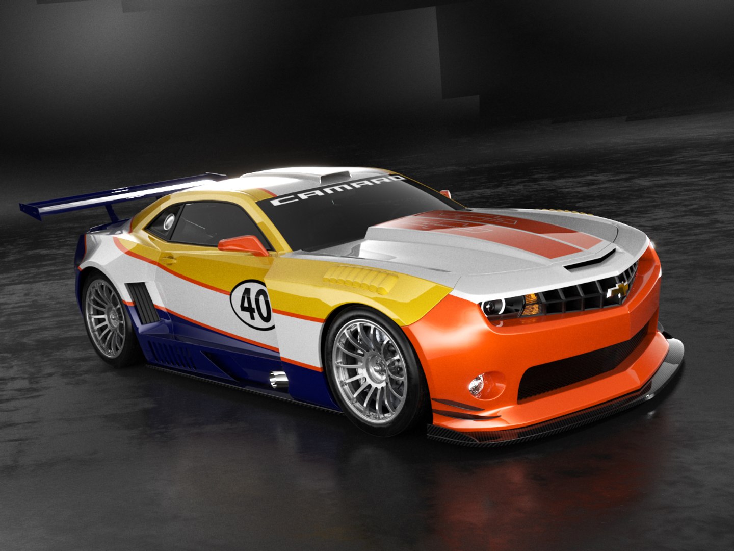 Camaro Racing Concept 3ds
