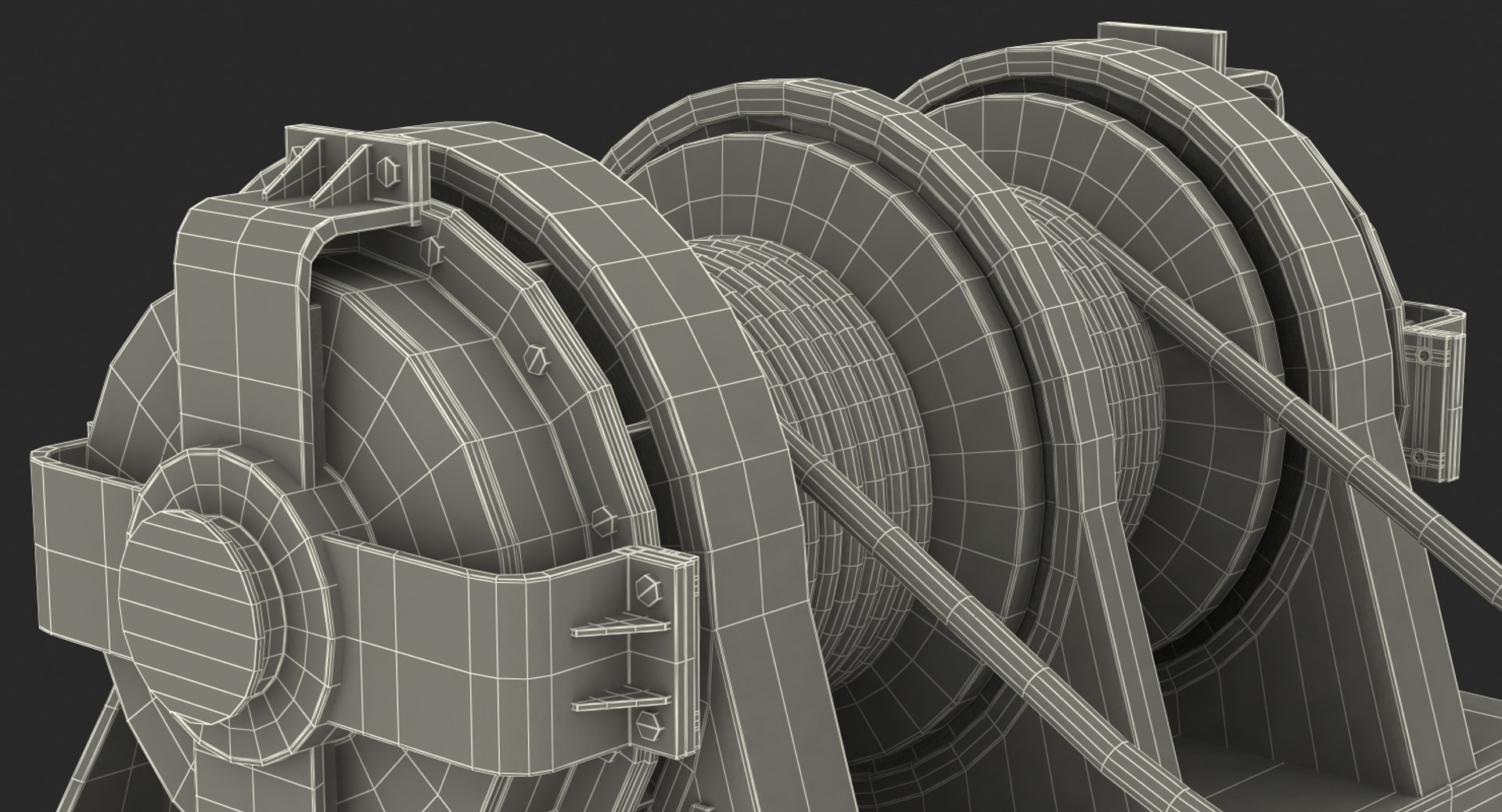 Mooring Bollard Ship Ropes 3D - TurboSquid 1298712