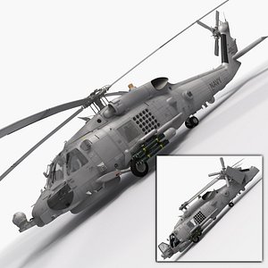 sikorsky sh-60b seahawk military helicopter max