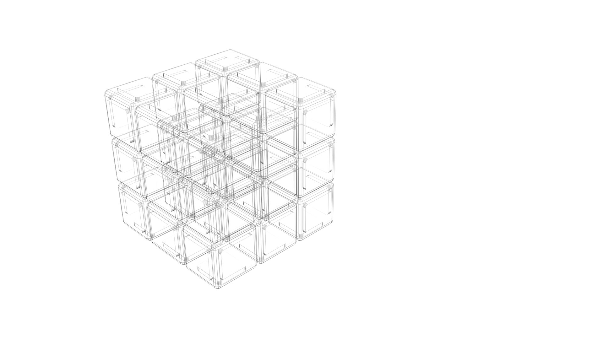 Rubik S Cube Animation Model - TurboSquid 1701064