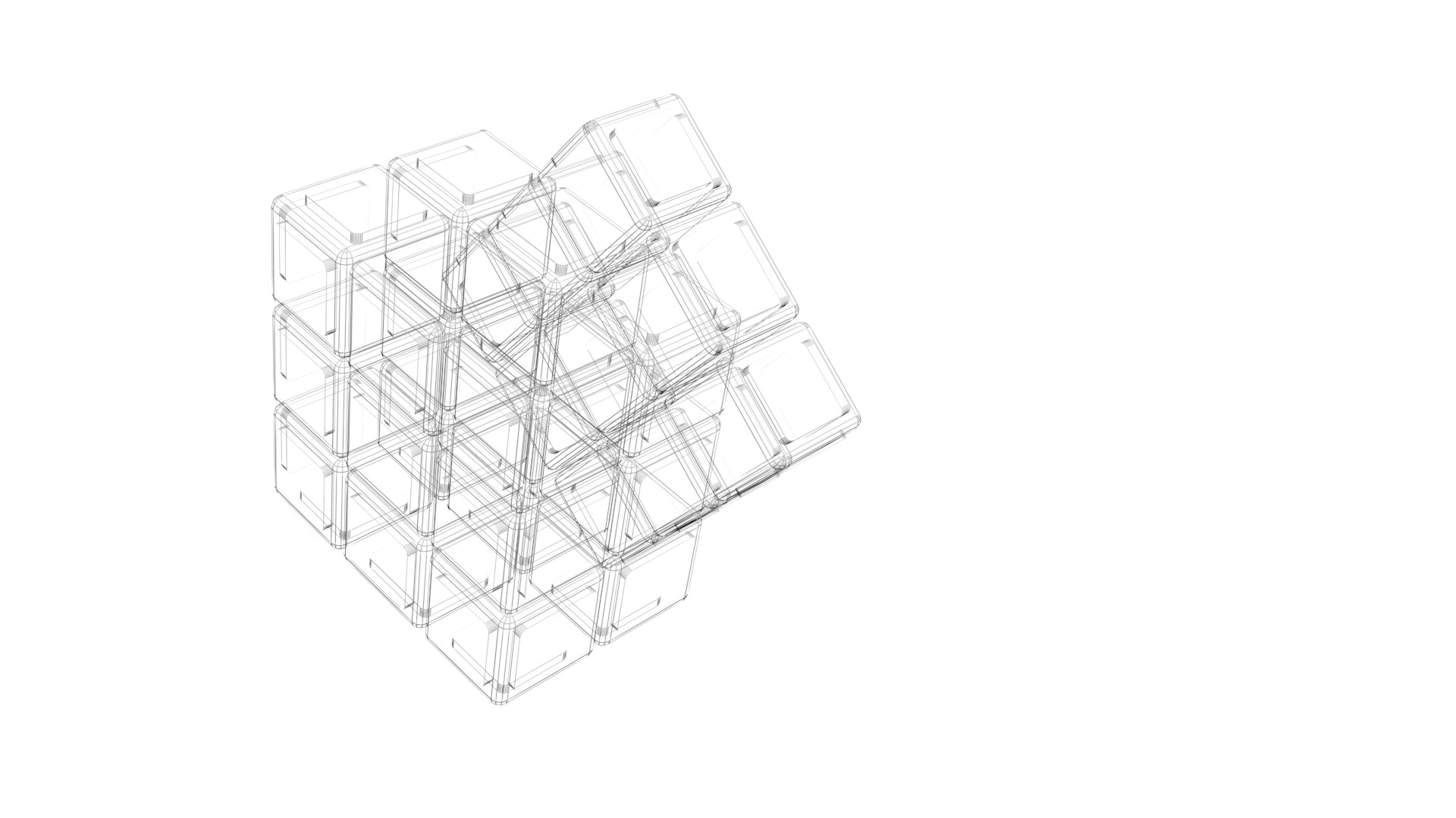 Rubik S Cube Animation Model - TurboSquid 1701064