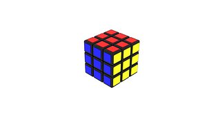rubik s cube animation model