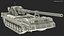 2S7 Pion Self Propelled Heavy Artillery Clean Rigged