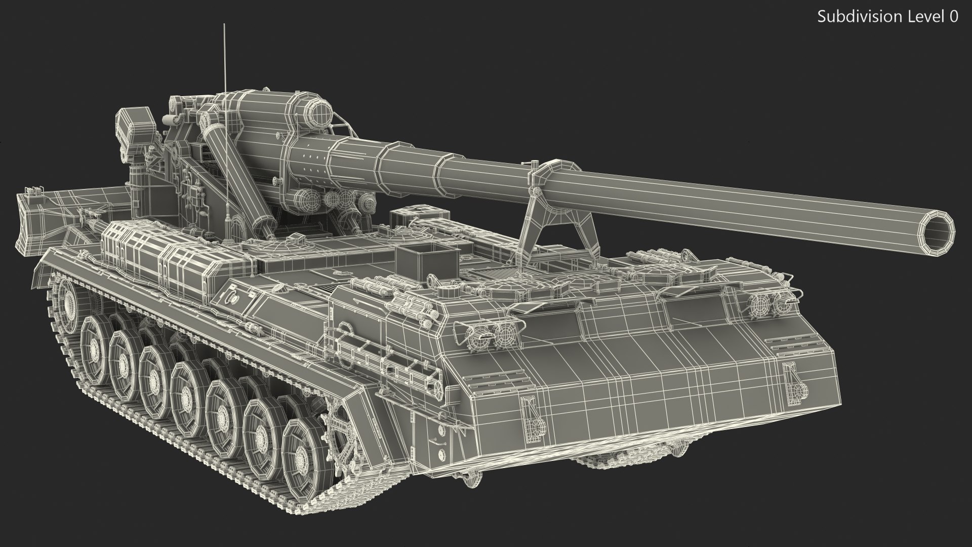 3D 2S7 Pion Self Propelled Heavy Artillery Clean Rigged model https://p.turbosquid.com/ts-thumb/My/KzFYoJ/XK/2s7pionselfpropelledheavyartillerycleanriggedc4dmodel021/jpg/1658404619/1920x1080/fit_q87/ee19d0bacf036ff7eb0115475b4458b91c093b06/2s7pionselfpropelledheavyartillerycleanriggedc4dmodel021.jpg