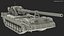 2S7 Pion Self Propelled Heavy Artillery Clean Rigged