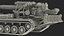 2S7 Pion Self Propelled Heavy Artillery Clean Rigged
