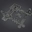 3d model dungeon cloudy set