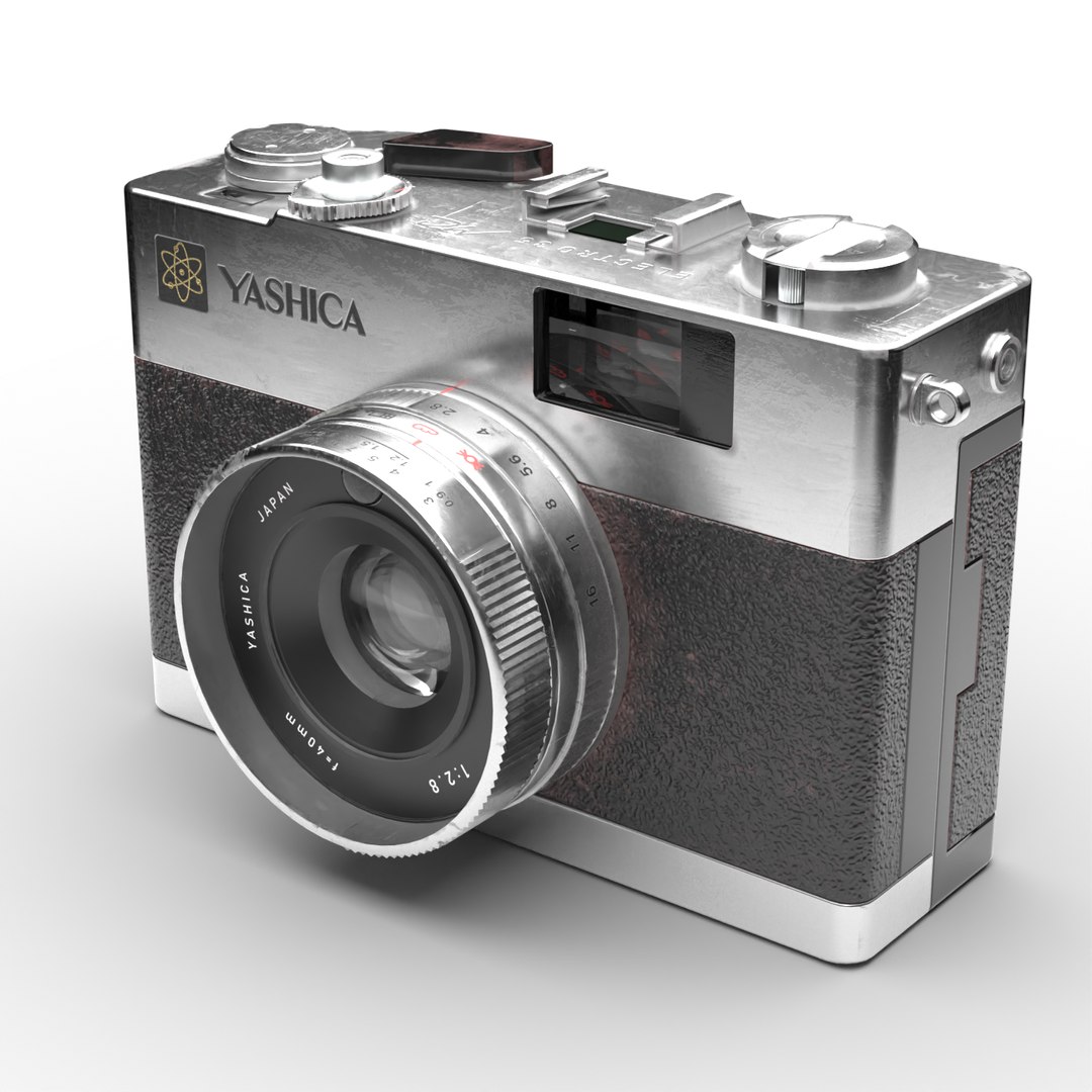 3D YASHICA Electro 35 MC model TurboSquid 1932290